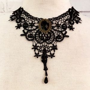 Crochet Statement Necklace